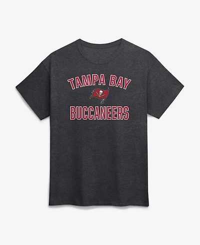 Logo Athletic Men's Tampa Bay Buccaneers Victory Arch Screen-Printed Classic-Fit T-Shirt