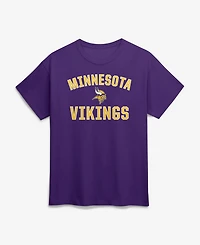Logo Athletic Men's Minnesota Vikings Arch Victory Screen-printed T-Shirt