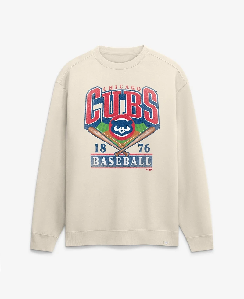 Fanatics Men's Chicago Cubs Legacy Heavyweight-Fleece Relaxed-Fit Sweatshirt