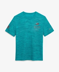 Nike Men's Miami Dolphins Velocity Crewneck Cross-Dyed T-Shirt