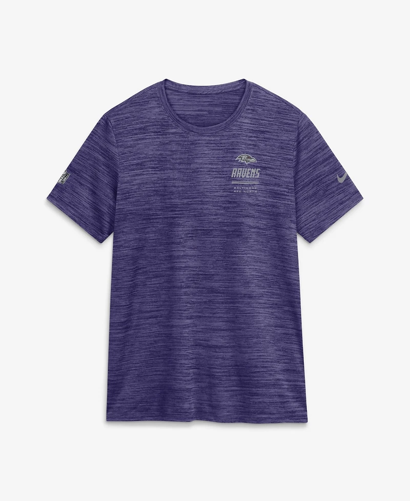 Nike Women's Baltimore Ravens Sideline Velocity Dri-fit T-Shirt
