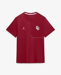 Jordan Men's Oklahoma Sooners Sideline Coach T-Shirt