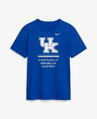 Nike Men's Kentucky Sideline Screen-Print Classic-Fit T-Shirt