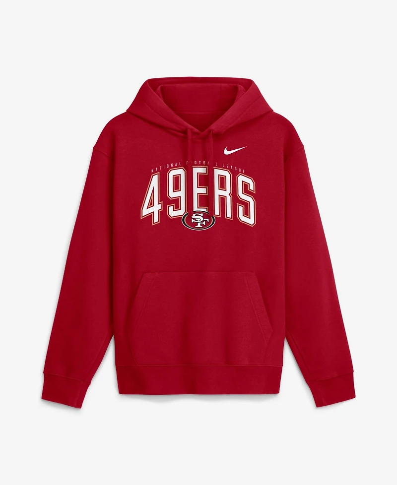 Nike Men's San Francisco 49ers Expect Victory Club Fleece Graphic Hoodie
