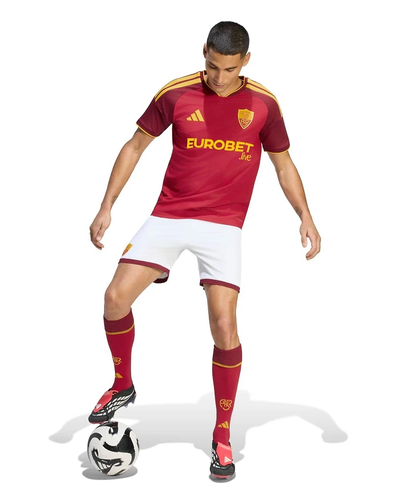 adidas Men's As Roma 2026/27 Home Authentic Slim-Fit Jersey
