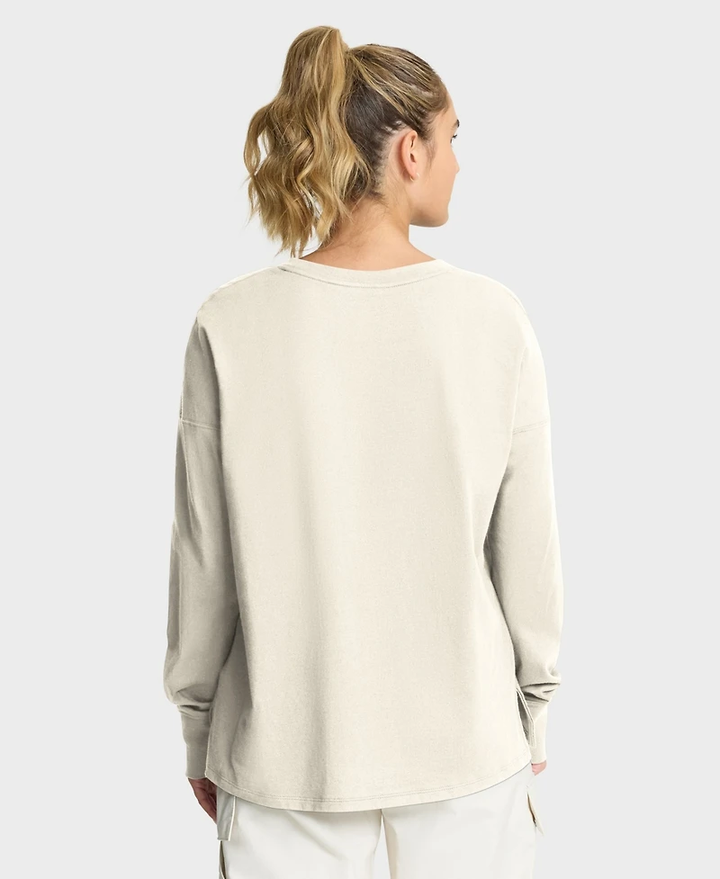 Fanatics Women's Atlanta Falcons Dove Legacy Long-Sleeve Relaxed-Fit T-Shirt