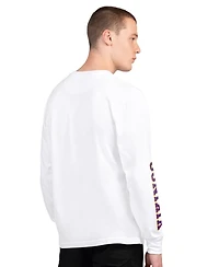 Starter Men's Purple/White Minnesota Vikings Short Sleeve Long T-Shirt, 2-Piece Set