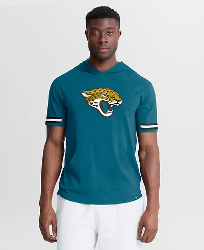 Fanatics Men's Jacksonville Jaguars Optimal Play Short-Sleeve Hooded Pullover Hoodie