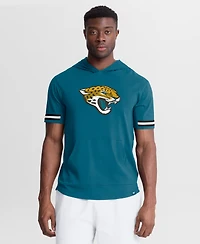 Fanatics Men's Jacksonville Jaguars Optimal Play Short-Sleeve Hooded Pullover Hoodie