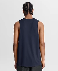 Nike Men's Dallas Cowboys Kickoff Miler Dri-fit Crewneck Tank Top
