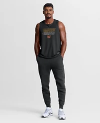 Nike Men's Washington Commanders Kickoff Miler Dri-fit Crewneck Screen-Print Tank