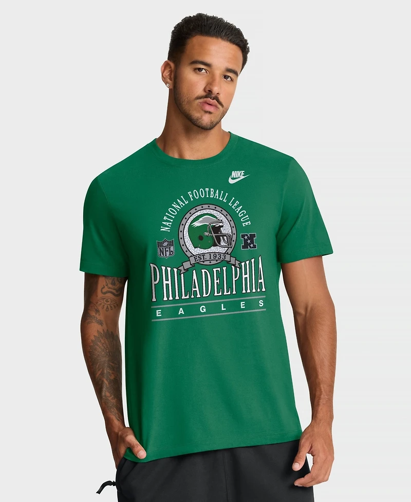 Nike Men's Philadelphia Eagles Rewind Essential Retro Graphic T-Shirt