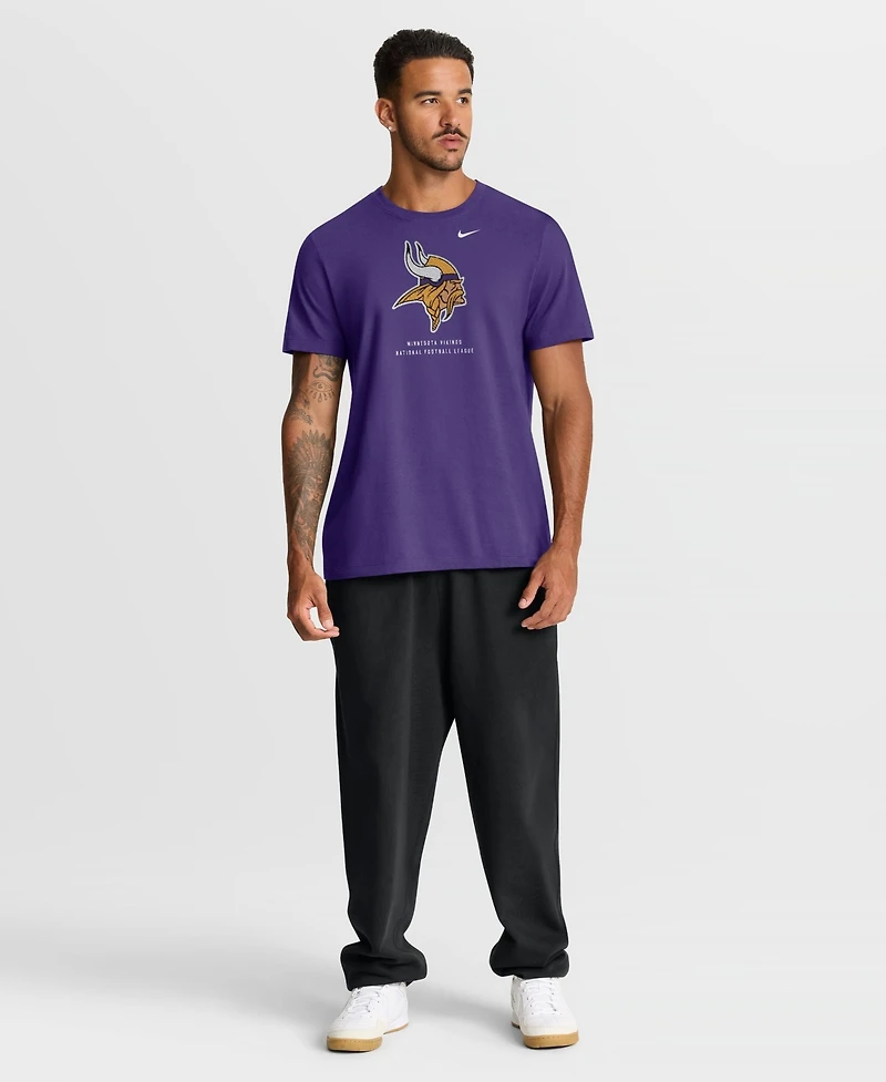 Nike Men's Minnesota Vikings Regular-Fit Cotton T-Shirt