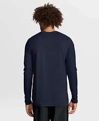 Nike Men's Dri-fit Legend Icon New England Patriots Long-Sleeve Crewneck T-Shirt