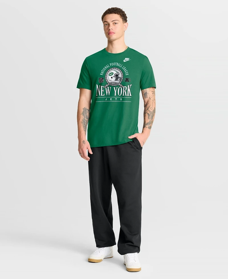 Nike Men's New York Jets Rewind Team Spirit Essential T-Shirt