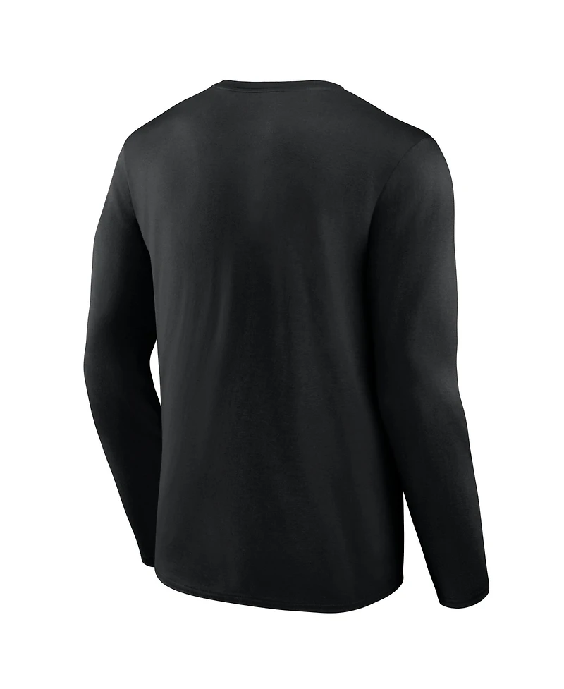 Logo Athletic Men's Detroit Lions Long-Sleeve Classic-Fit T-Shirt