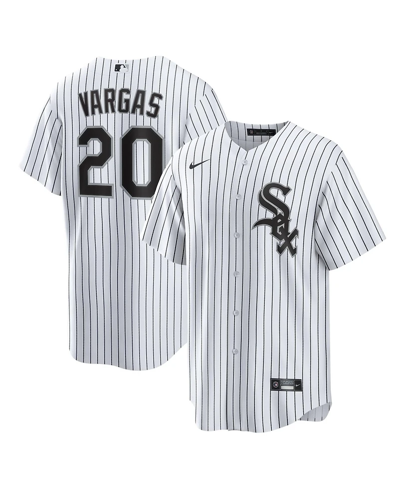 Nike Men's Chicago White Sox Miguel Vargas Replica Short-Sleeve Loose-Fit Jersey