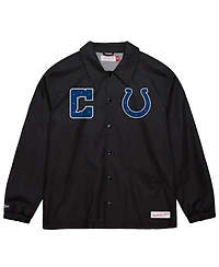Mitchell & Ness Men's Indianapolis Colts Indiana Nights Coaches Full-Snap Jacket