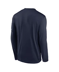 Nike Men's Dallas Cowboys Legend Icon Dri-fit Long Sleeve Crewneck T-Shirt