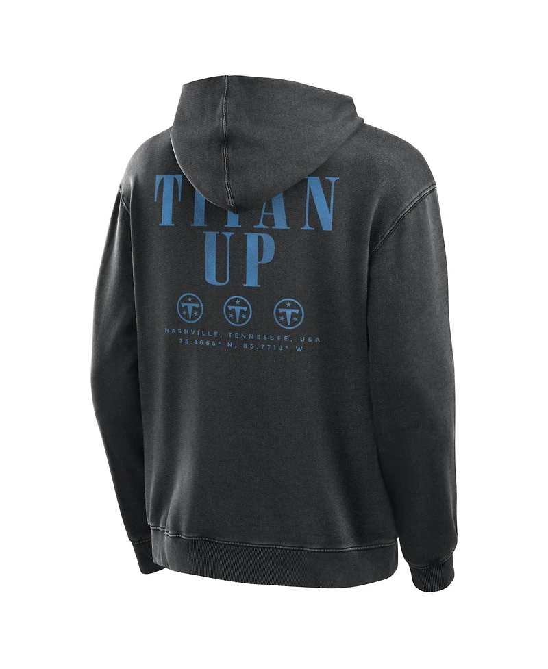 Fanatics Men's Tennessee Titans Intense Rivalry French Terry Relaxed-Fit Hoodie