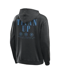 Fanatics Men's Tennessee Titans Intense Rivalry French Terry Relaxed-Fit Hoodie