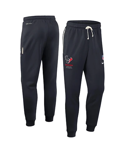 Nike Men's Houston Texans Sideline Standard Issue Tapered Dri-fit Fleece Pants