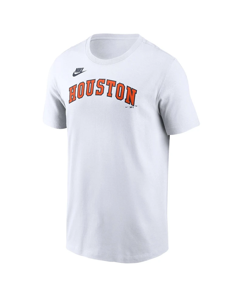 Nike Men's Houston Astros Cooperstown Collection Wordmark Short-Sleeve T-Shirt