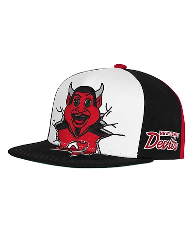 Mitchell & Ness Big Boys and Girls New Jersey Devils Mascot Snapback Hat