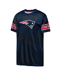 Outerstuff Boys' and Girls' Slant Route Performance Crewneck T-Shirt