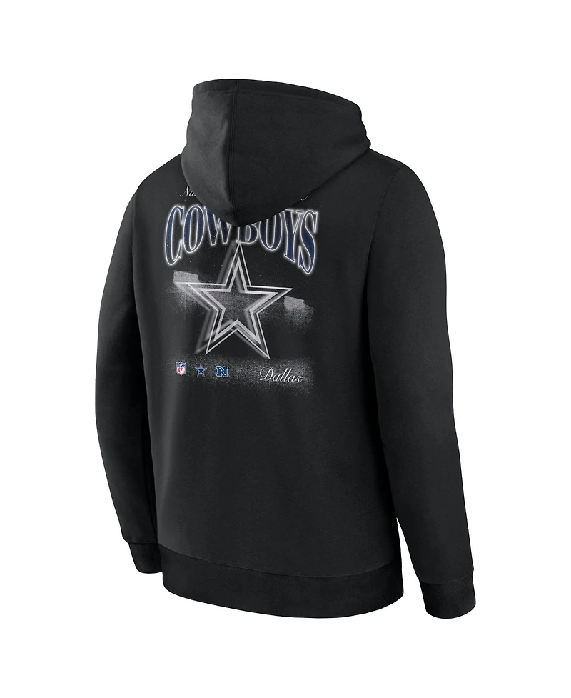 Fanatics Men's Dallas Cowboys Nightfall Relaxed-Fit Fleece Hoodie