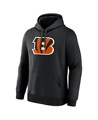 Logo Athletic Men's Cincinnati Bengals Hooded Long-Sleeve Hoodie