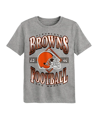 Outerstuff Boys' and Girls' 2T-5T Of Days Past Retro Oversized T-Shirt