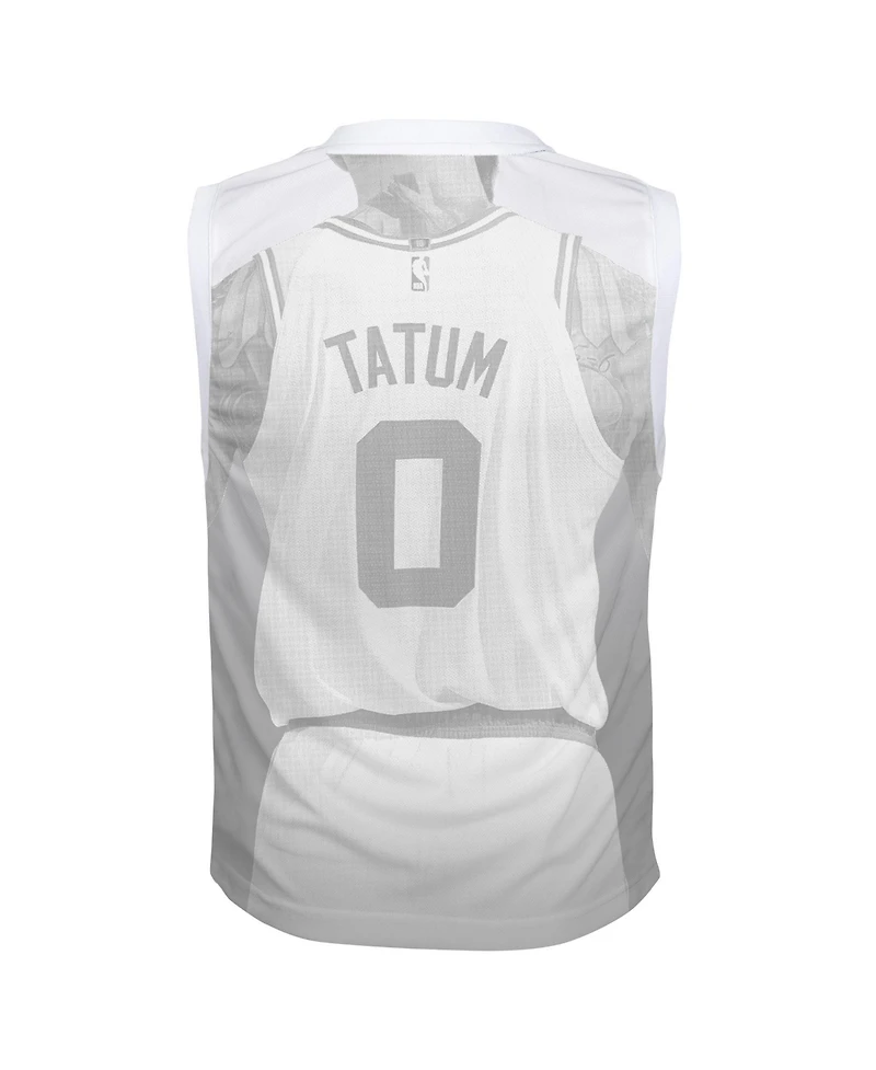 Outerstuff Boys' and Girls' Boston Celtics Jayson Tatum Hometown Fashion V-Neck Jersey