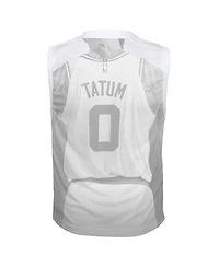 Outerstuff Boys' and Girls' Boston Celtics Jayson Tatum Hometown Fashion V-Neck Jersey