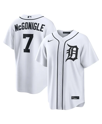 Nike Men's Detroit Tigers Kevin McGonigle Replica V-Neck Short-Sleeve Jersey