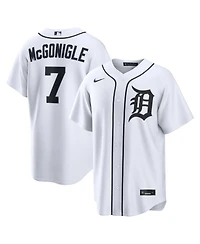 Nike Men's Detroit Tigers Kevin McGonigle Replica V-Neck Short-Sleeve Jersey