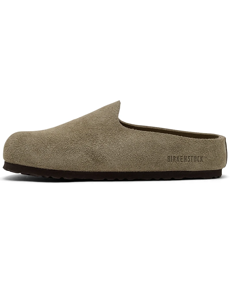 Birkenstock Women's Amsterdam Wrapped Suede Leather Clogs from Finish Line