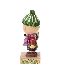 Jim Shore Peanuts Snoopy and Charlie Christmas Sweaters Figurine