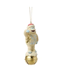 Jim Shore Rudolph the Red-Nosed Reindeer Bumble on Bell Hanging Ornament