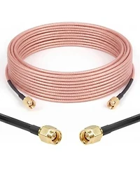 Lofree 50 Ohm Rg316 Flexible Coaxial Antenna Extension Cable For Sma Male Devices