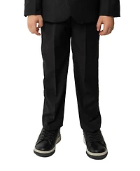 Peanut Butter Collection Toddler Boys 007 Slim Fit 5-Piece Shirt, Tie, Jacket, Vest and Pants Suit Set