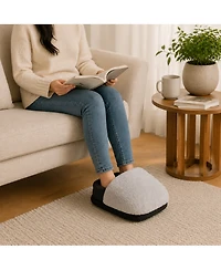 Ultra Plush Heated Foot Warmer & Massager - Cozy Relief Anytime, Anywhere