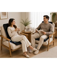 Pursonic Full-Body Massage Mat with Heat 2 pack – Multi-Zone Vibration Relief for Back, Lumbar & Legs