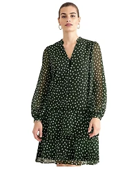 Phase Eight Women's Alma Tiered Ruffle Long-Sleeve Dress