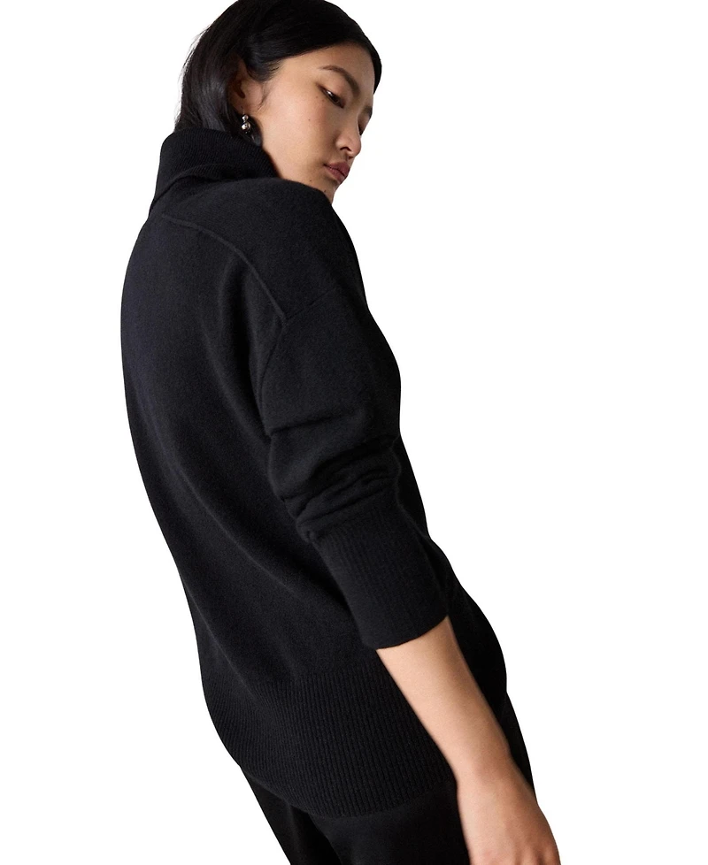Whistles Women's Cashmere Turtleneck Sweater