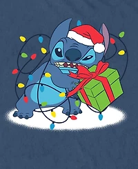 Fifth Sun Men's Stitch Lights Lilo & Stitch Graphic T-Shirt