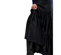 Free People Women's Juliette Satin A-Line Maxi Skirt