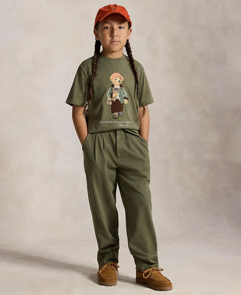 Polo Ralph Lauren Boys' 8-20 Bear Cotton Jersey T-Shirt
