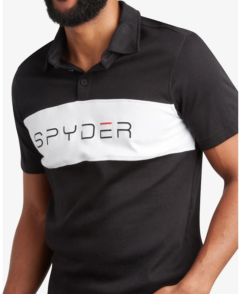 Spyder Men's Short Sleeve Color Polo