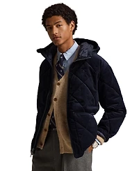 Polo Ralph Lauren Men's Hurston Quilted Corduroy Hooded Jacket
